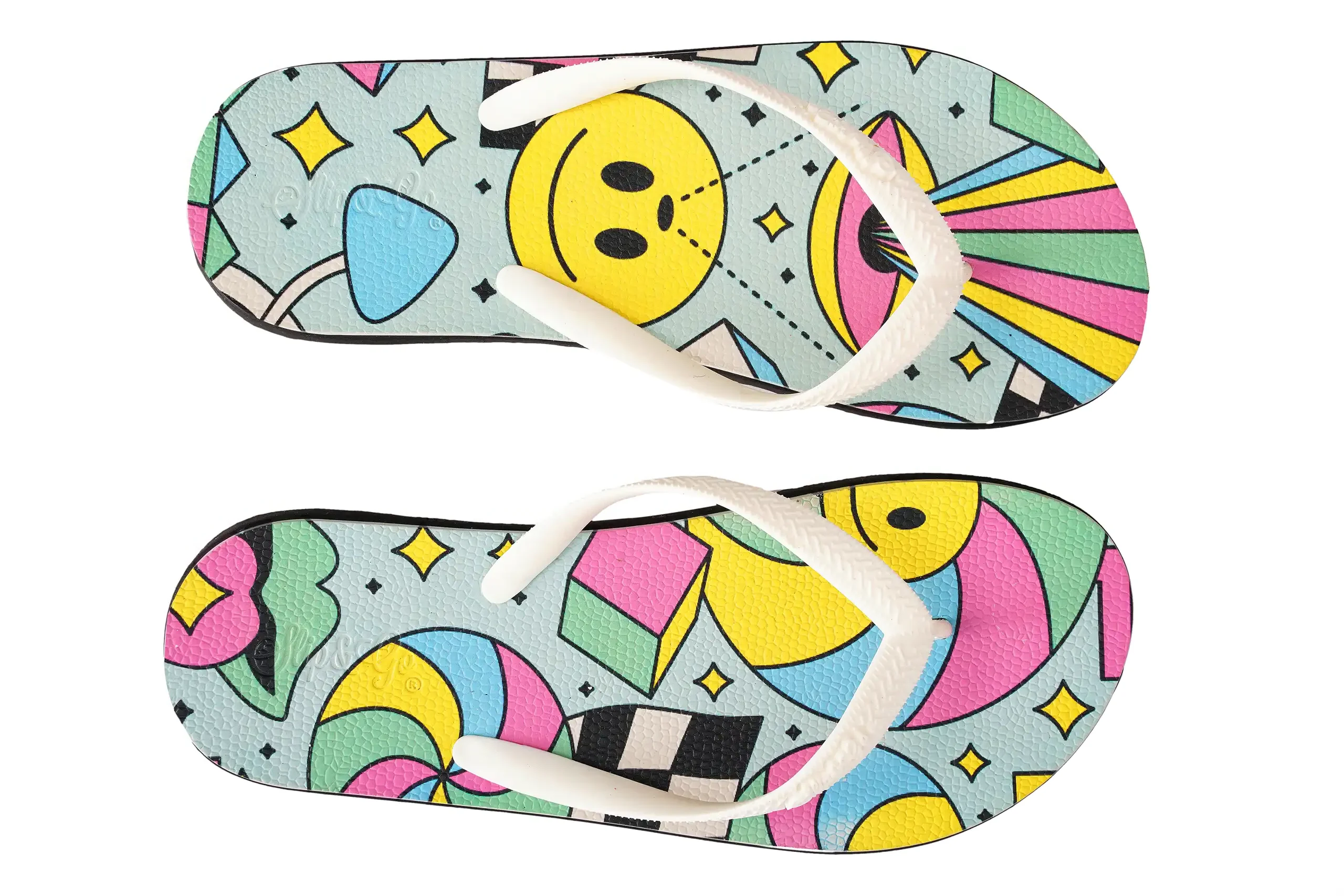Smiley Face Premium Men's Comfort Slipper